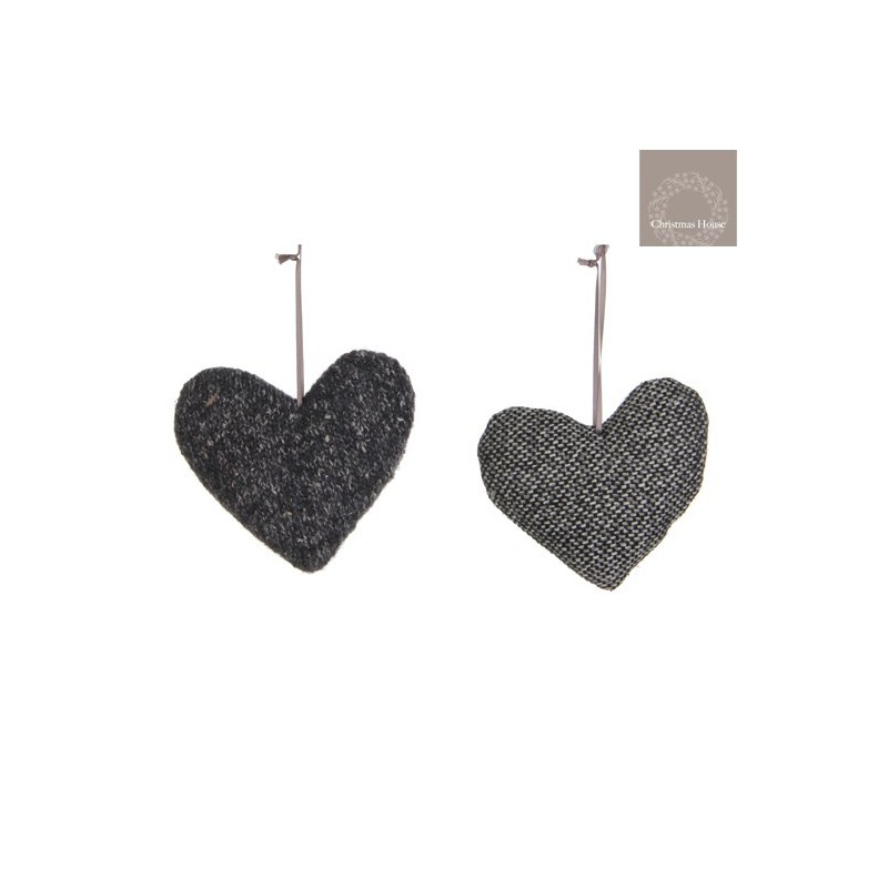 Cuore Grigio. Pezzo Singolo AmagicTree.com