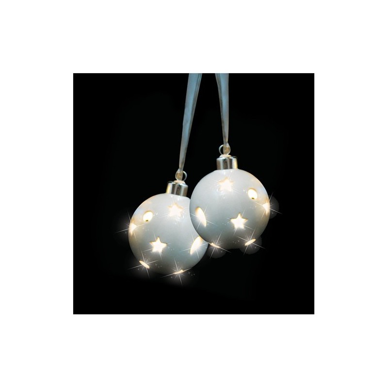 Palline Luminose A Batteria In Ceramica AmagicTree.com