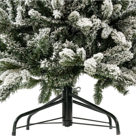 Albero di Natale Russel Innevato h 180 cm d 65 cm PE+PVC - MagicTree™