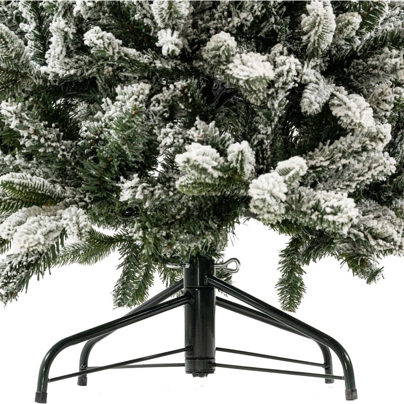 Albero di Natale Russel Innevato h 210 cm d 70 cm PE+PVC | MagicTree™