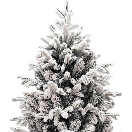 Albero di Natale White Montgomery h 180 cm d 110 cm PVC | MagicTree™