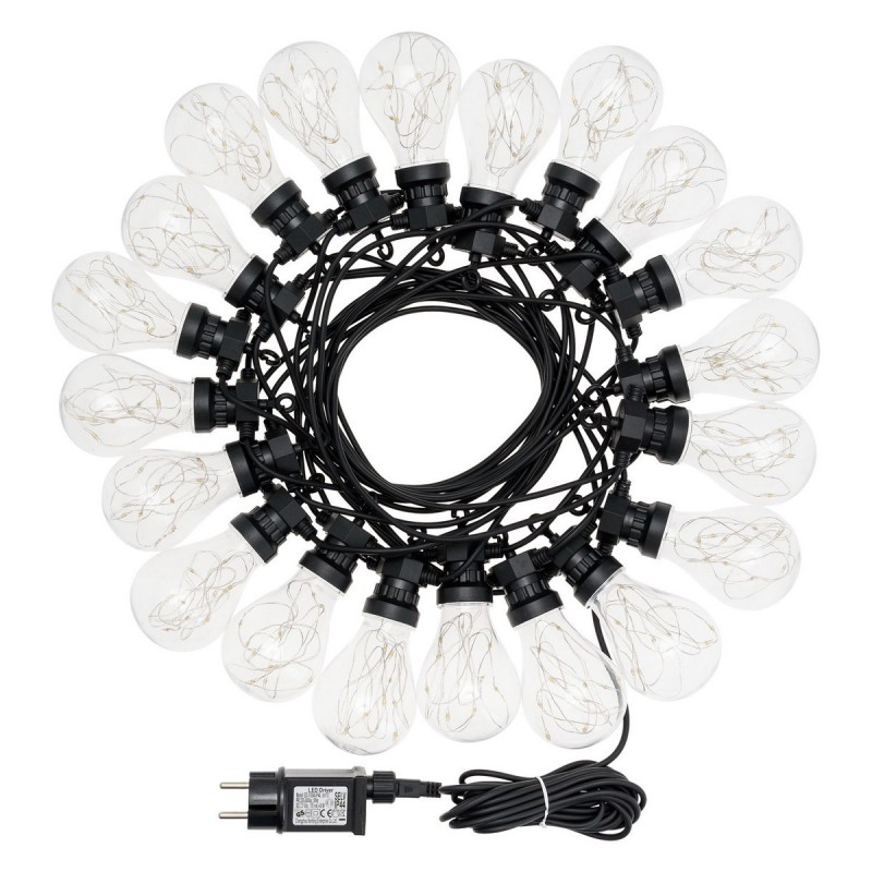 Catena Luminosa Party Light 20 Lampadine Goccia Ã˜ 67 Bianco Caldo 10,5m AmagicTree.com