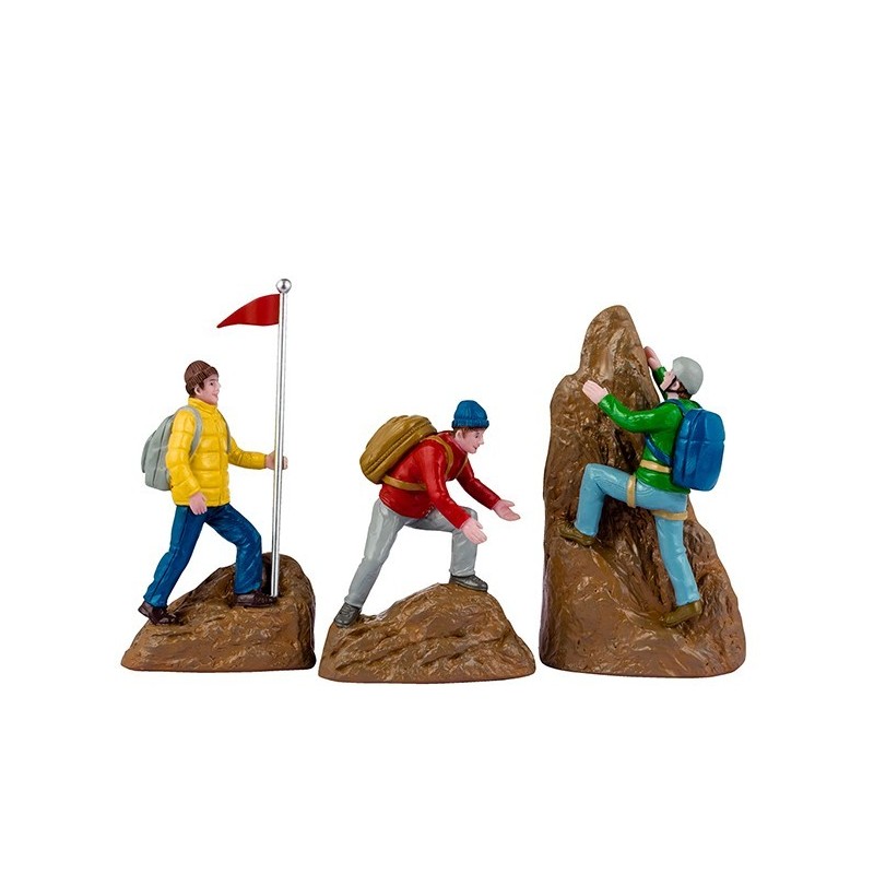 Lemax 42334 Rock Climbers Set Of 3 AmagicTree.com