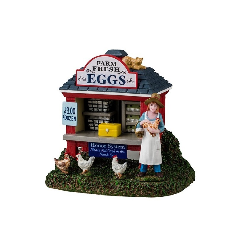 Lemax 43718 EggCellent Egg Stand AmagicTree.com