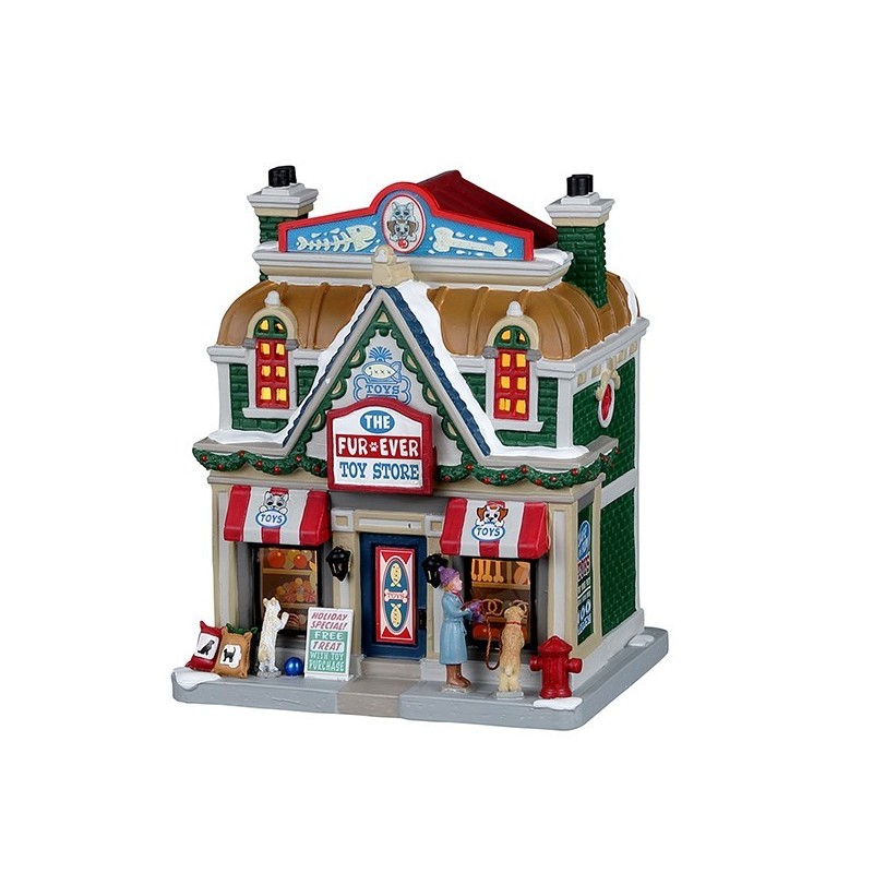 Lemax 25931 The FurEver Toy Store AmagicTree.com