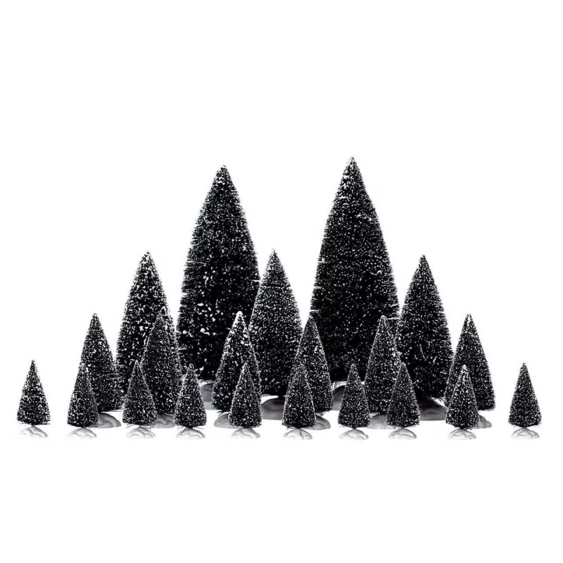 Lemax 04768 Assorted Pine Trees Set Of 21 AmagicTree.com