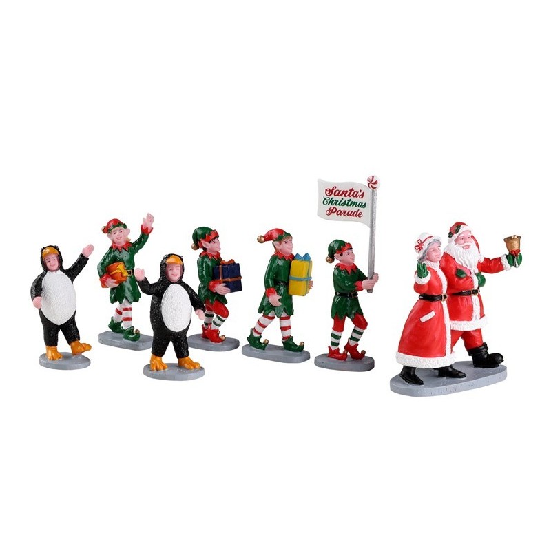 Lemax 23592 Santa'S Elf Parade Set Of 7 AmagicTree.com