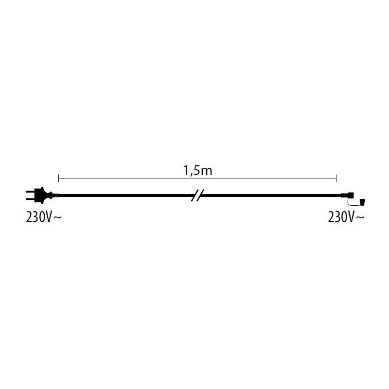 Cavo di Alimentazione Schuko 1,5m AmagicTree.com