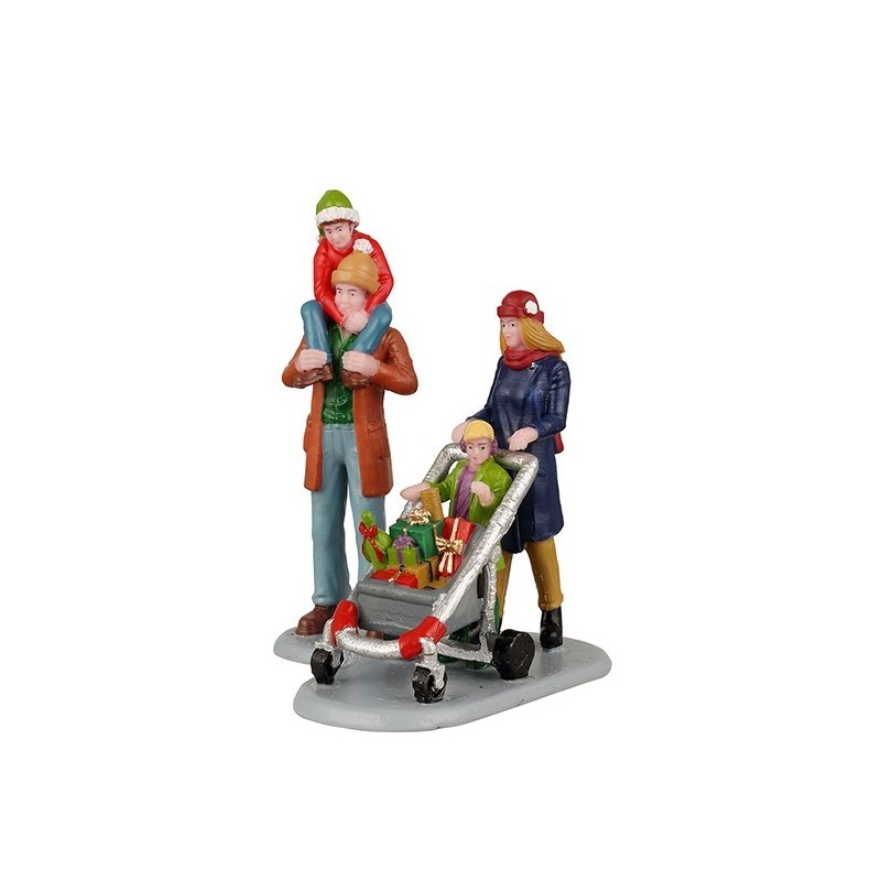 Lemax 22124 Family Holiday Shopping Spree Set Of 2 AmagicTree.com