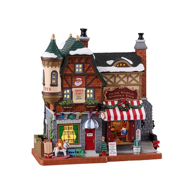 Lemax 15798 Santa'S List Toy Shop AmagicTree.com