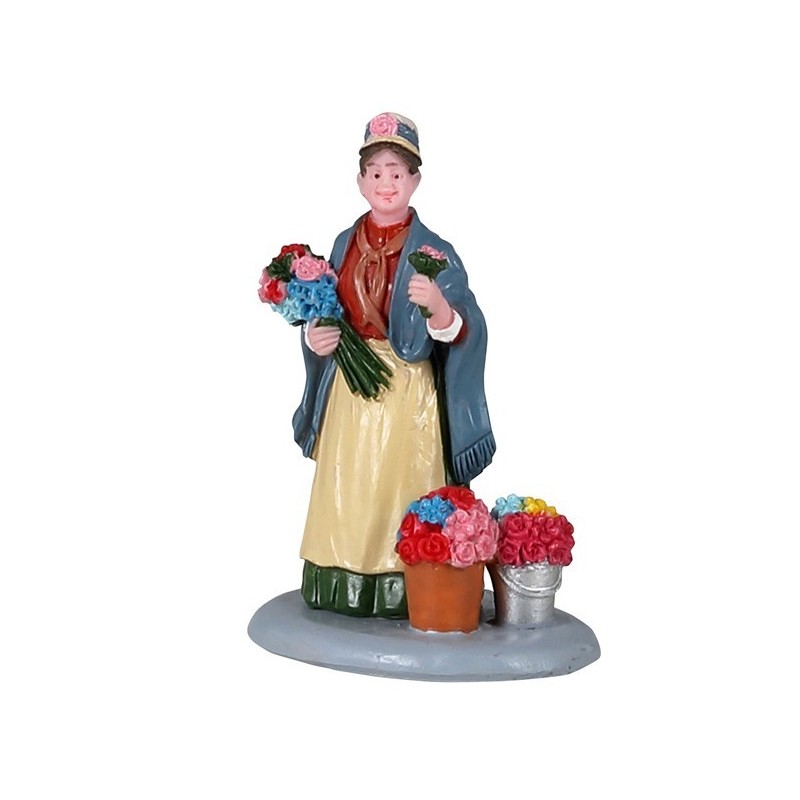 Lemax 12041 Flower Seller AmagicTree.com