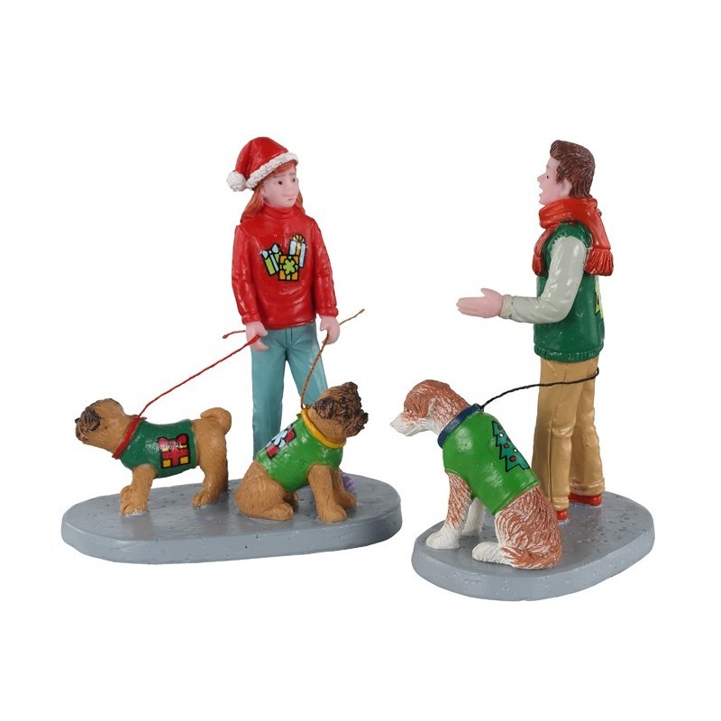 Lemax 12019 Festive Friends Set Of 2 AmagicTree.com