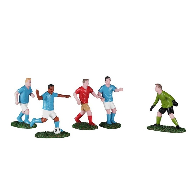 Lemax 02962 Soccer Practice Set of 5 AmagicTree.com