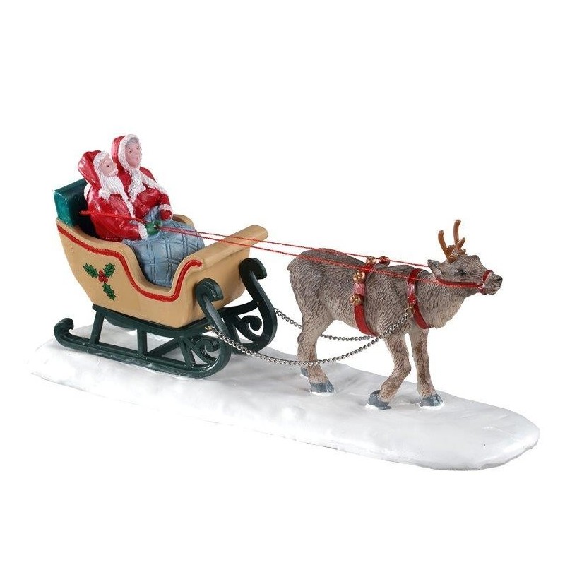 Lemax 03514 North Pole Sleigh Ride AmagicTree.com