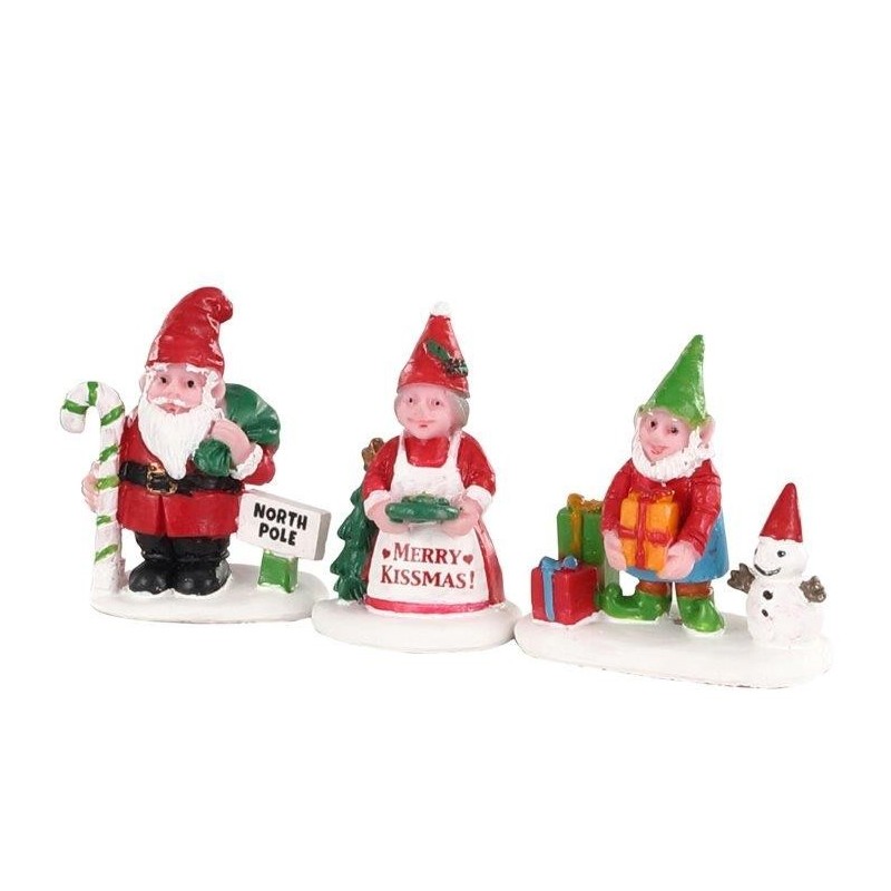 Lemax 04739 Christmas Garden Gnomes Set of 3 AmagicTree.com