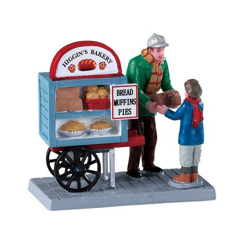 Lemax 92749 Delivery Bread Cart AmagicTree.com