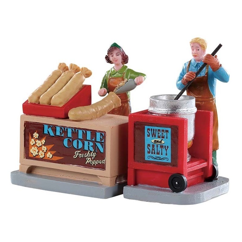 Lemax 92746 Kettle Corn Stand Set Of 2 AmagicTree.com