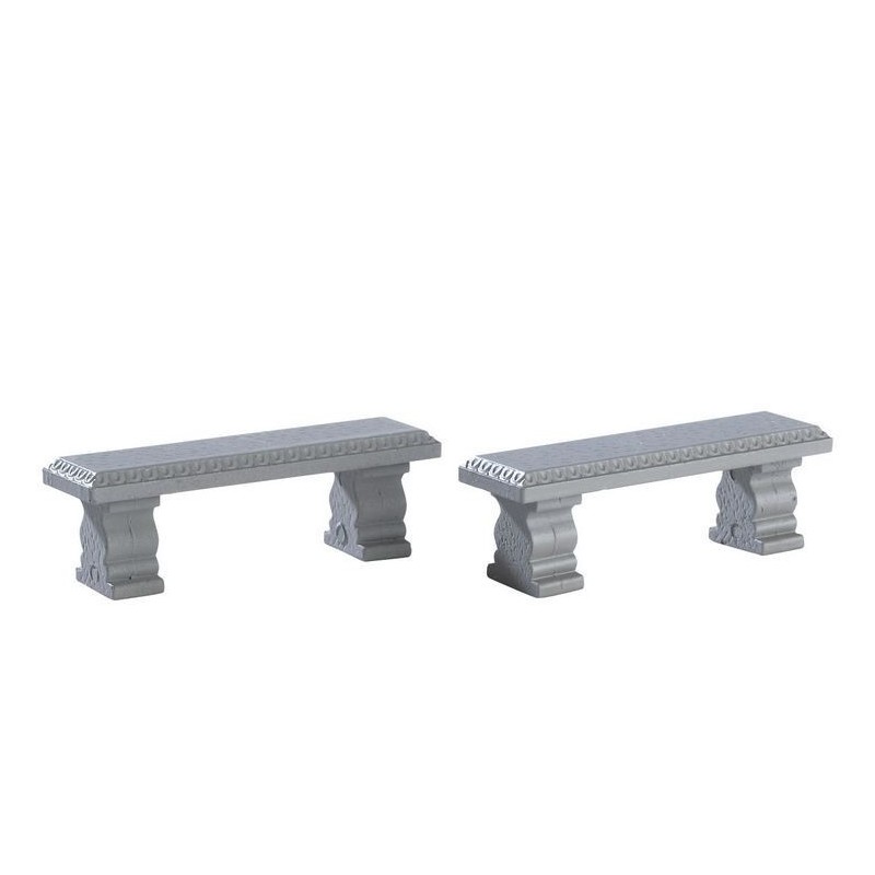 Lemax 74236 Plaza Bench Set of 2 AmagicTree.com