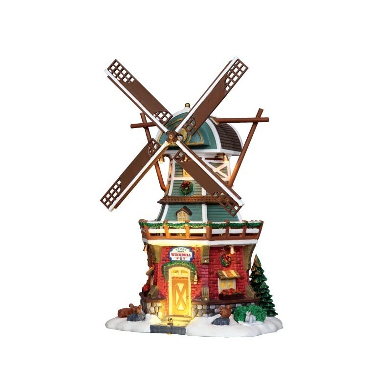 Lemax 25384 Stony Brook Windmill con Alimentatore AmagicTree.com