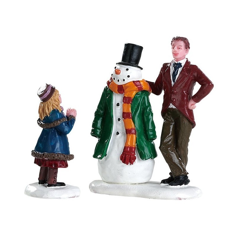 Lemax 82585 Dad's Snowman Set of 2 AmagicTree.com