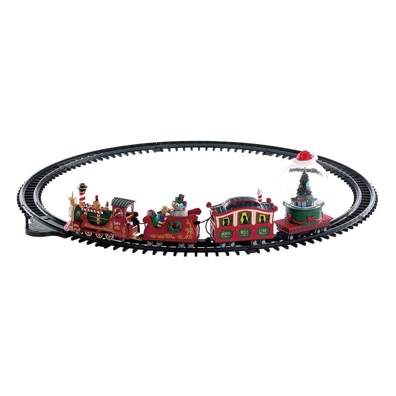 Lemax 74223 North Pole Railway B/O 4.5V AmagicTree.com