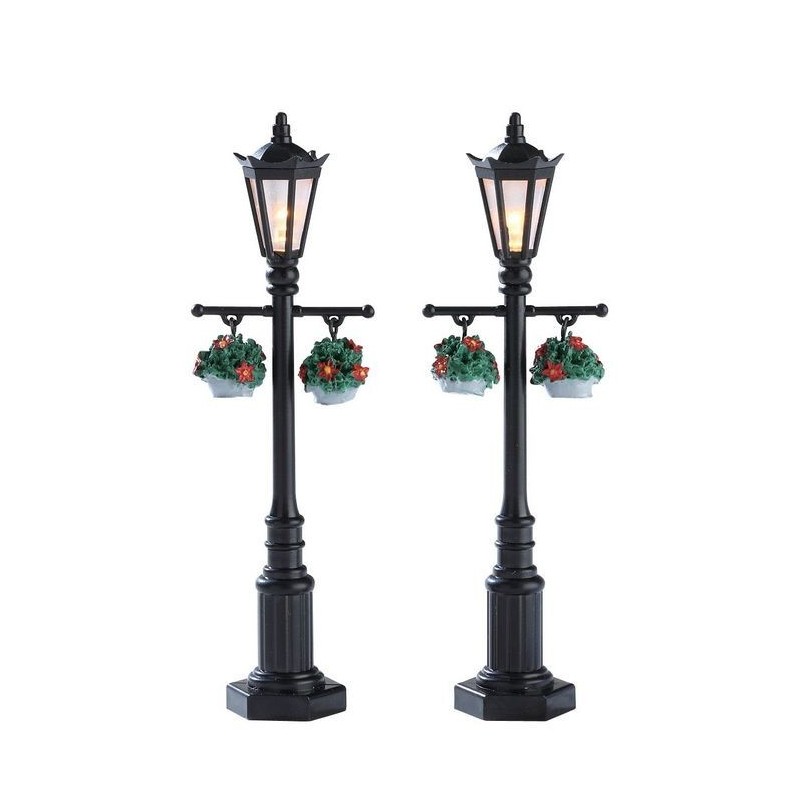 Lemax 74231 Old English Lamp Post Set of 2 AmagicTree.com