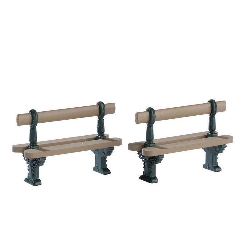 Lemax 74235 Double Seated Bench Set of 2 AmagicTree.com