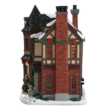 Lemax 75191 Scrooge's Manor with adaptor AmagicTree.com