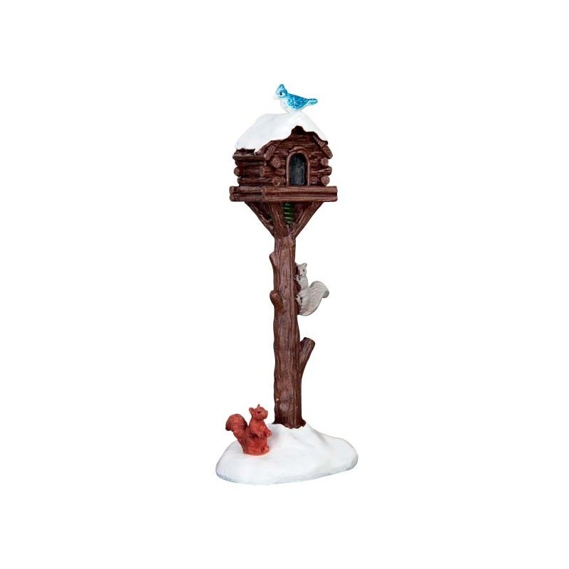 Lemax 64086 Rustic Birdhouse Raid AmagicTree.com