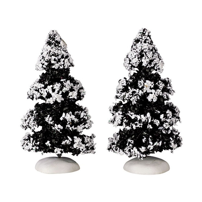 Lemax 44234 Evergreen Tree Set of 2 Small AmagicTree.com