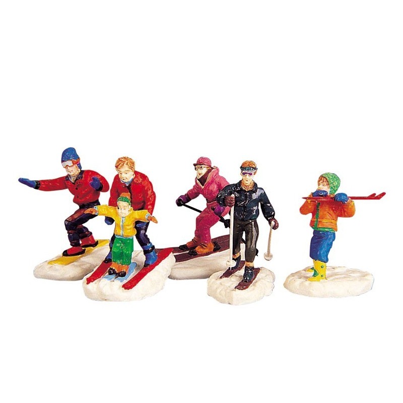 Lemax 92357 Winter Fun Figurines Set of 5 AmagicTree.com