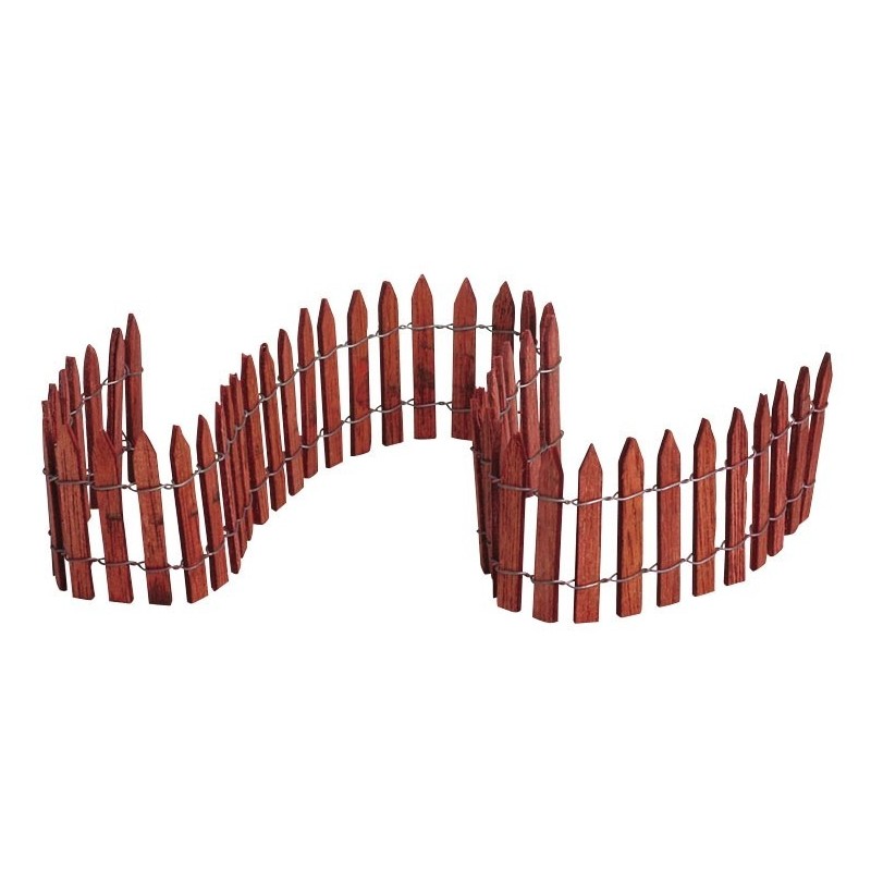 Lemax 84813 Wired Wooden Fence AmagicTree.com