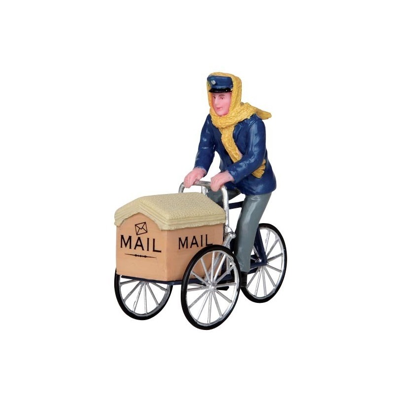 Lemax 22054 Mail Delivery Cycle AmagicTree.com