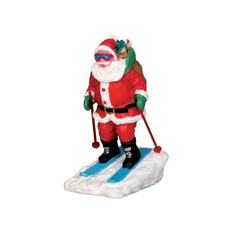 Lemax 52337 Santa Skier AmagicTree.com