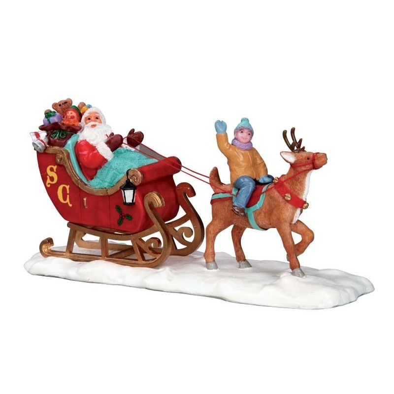 Lemax 53210 Santa's Sleigh AmagicTree.com