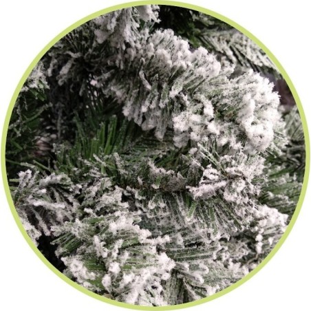 Snowy Imperial Pine Christmas Tree 210 cm AmagicTree.com