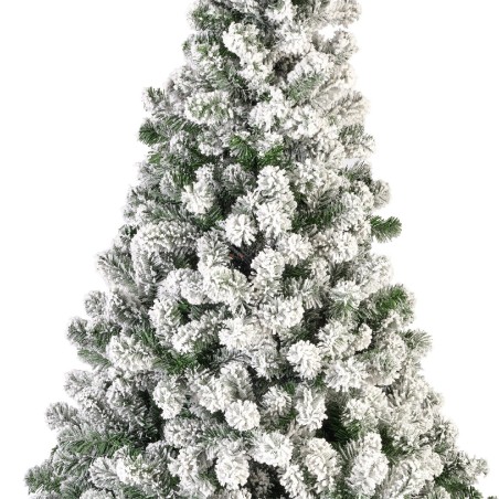 Snowy Imperial Pine Christmas Tree 210 cm AmagicTree.com