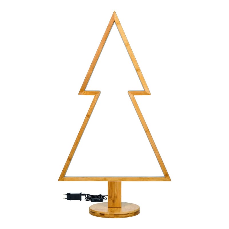 Albero Natale Abete con Base H90cm LED BIANCO CALDO AmagicTree.com