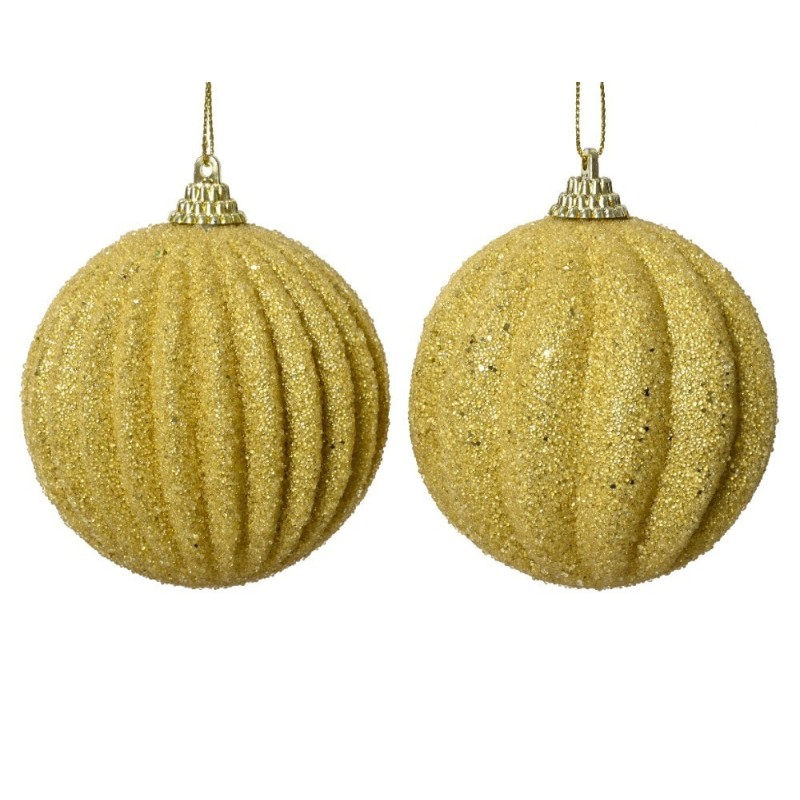 Pallina di Natale da Appendere in EVA color Oro Pezzo Singolo AmagicTree.com