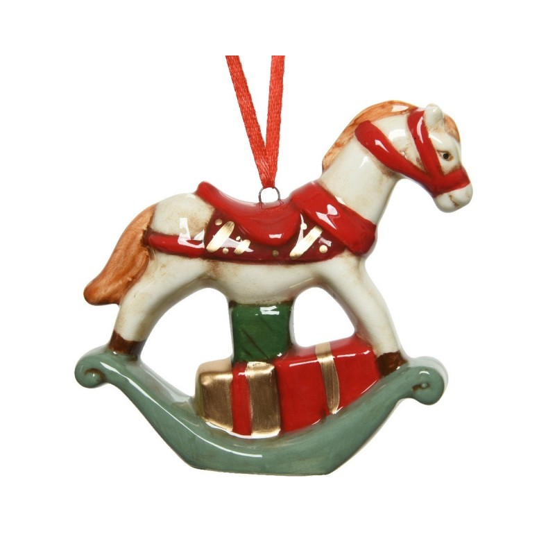 Cavallo a dondolo da appendere 8 cm. AmagicTree.com