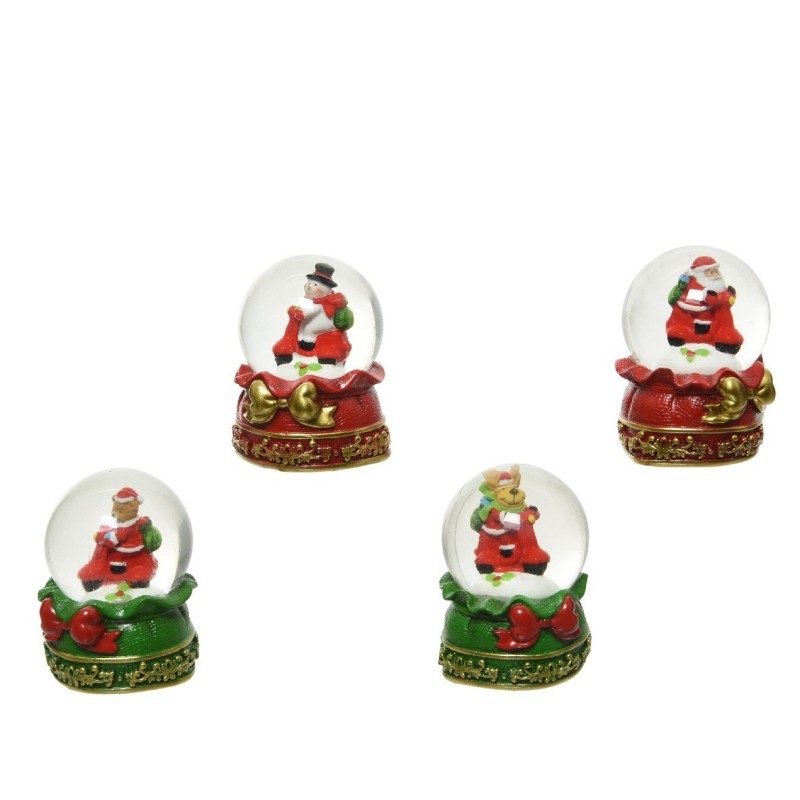 Mini Palle di Neve 5,5 cm. Pezzo Singolo AmagicTree.com